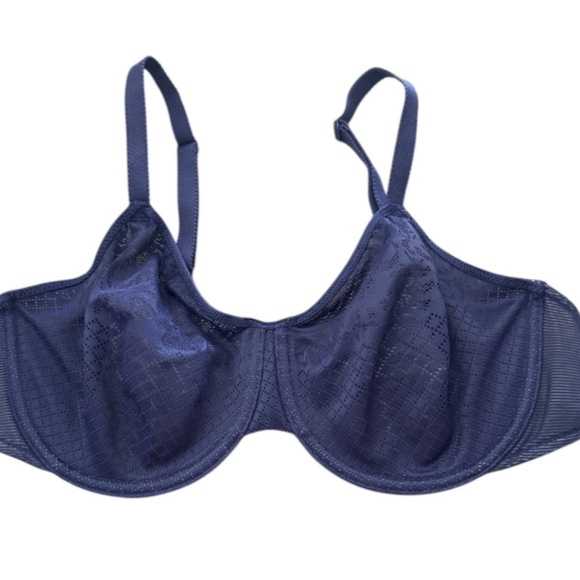 Wacoal 857210 Plum Purple Visual Effects Unlined Underwire Bra 36D Minimizer - Picture 3 of 4